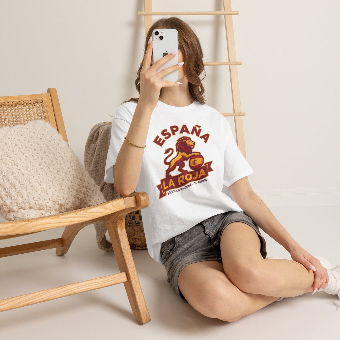 Camiseta Unisex Selección Española de Fútbol - Edición Especial Mundial EE.UU. 2026 - "La Roja"